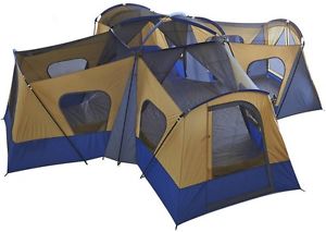 Ozark Trail Base Camp 14-Person Cabin Tent 4 Rooms