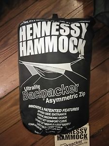 Hennessy Hammock Ultralite Backpacket Asymmetric Zip