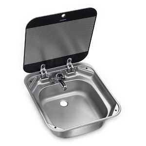 Dometic Spülbecken SNG 4244 Edelstahl Waschbecken Abwasch Küche Pantry Camping