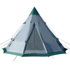 Teepee Tent 12' x 12'  6-7 Person Pack Weight 15lbs Camping Backpacking
