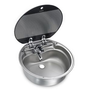 Dometic évier de cuisine SNG 420 Acier inoxydable Lavabo Vaisselle Küche Pantry