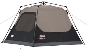 Coleman 4 Person Tent Airbed Camping Sleeping Bag Out Door BBQ Fishing FIirewood
