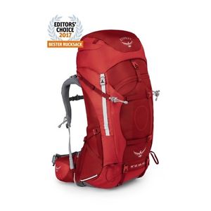 Osprey Ariel AG 65 WS picante red Trekkingrucksack Damen Touring Wandern Outdoor