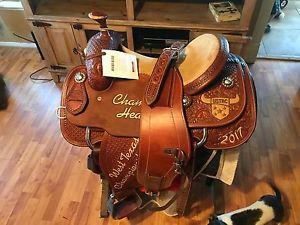 2017 USTRC Martin Trophy Saddle 15" Seat, Never Ridden