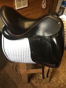 custom saddlery dressage saddle icon coda 18.5 in seat