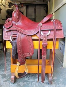 15" Don Rich Custom Cow Horse Saddle Western Ranch Reiner