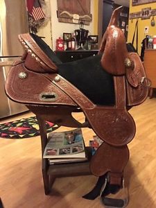 14.5 Circle Y Treeless Tammy Fischer Barrel Saddle