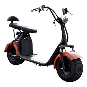 Fat Tire Electric Scooter 1000w with removable battery 2017 Model
