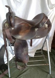 Tex Tan Hereford Brand Western Saddle 16" seat