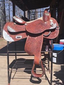 15 Rocking R Saddlery Western Show Saddle