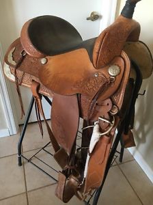 14.5" Circle Y Equation Saddle Fully Rigged