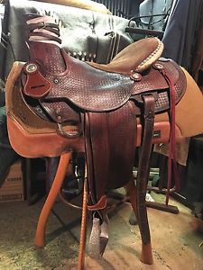 Wade Saddle 16" Maker Marked