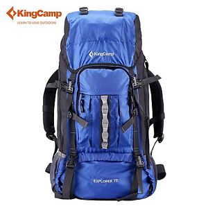 Kingcamp Camping Climbing Backpack-75L Compact Adjustable Strap Backpack for Hik