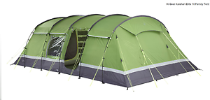 Hi Gear Kalahari Elite 10 Family Tent Complete Set