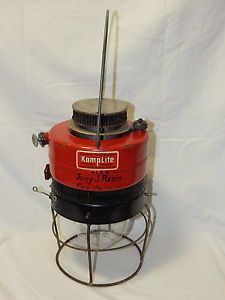 Vintage AGM Co. Kamplite Inverted Gas Lantern Model IL-11B "Working Condition"