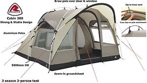 Robens Cabin 300 - Extremely stable technical tent