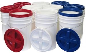 Augason Farms Gamma-seal Water-Resistant Pail Kit (Pack Of 10)