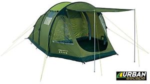 Urban Escape 4 Man Air Outdoor Camping Camp Tent H195cm x W300 x L450cm