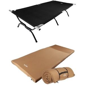 TETON Sports Outfitter XXL Cot - LIMITED EDITION and TETON Sports Camp Pad