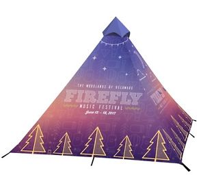 Firefly Music Festival Teepee Tent (No Rips Or Tears)