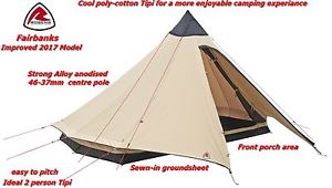 Robens Fairbanks Tipi Tent - Improved 2017 Model Easy to Pitch