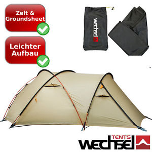 Tenda 2-3 Persone Professionale a cupola leggera con Lenzuolo terra sabbia