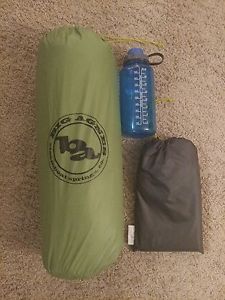 Big Agnes Rattlesnake SL4 mtnglo mountain glow Backpacking Tent with Footprint