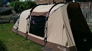 outwell newgate 4 pollycotton tent with matching wind breaker