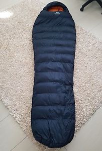 Mountain Equipment Helium 600 XL links Daunen Schlafsack nur 1 mal genutzt!!!!