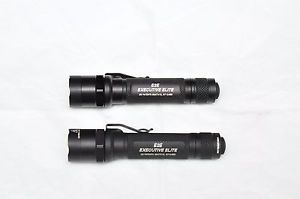 Two Surefire E2E Black incandescent flashlights