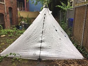 HMG Ultamid 4 + Mesh Insert Hyperlite Mountain Gear Pyramid Tarp