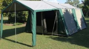 OZtrail canvas tent