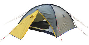 Hochwertiges Chenango 4 Personen Kuppelzelt/Igluzelt mit Aluminiumgestänge