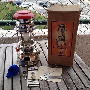 Portuguese Hipolito 250 CP H201 Pressure Lamp Paraffin Kerosene Lantern - New