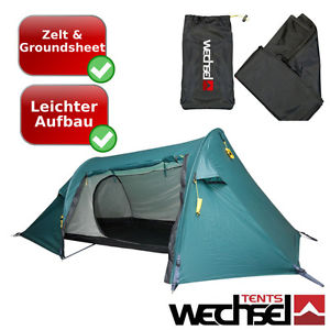 1 Personnes Professionnel Tunnel-tente Tente légère Groundsheet vert 235 x 140 x