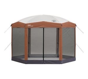 Coleman 12-by-10-foot Hex Instant Screened Canopy/Gazebo