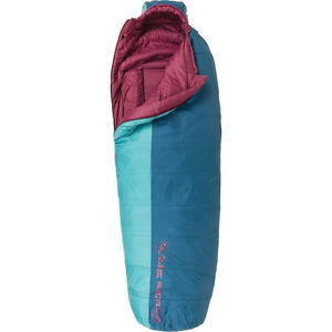 Big Agnes Lulu 15 Isotech Hotstream Sleeping Bag Regular Left Teal