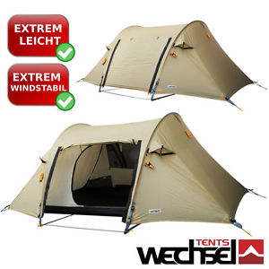 2 Personnes Tente Professionnel légère tunnel 2 Entrées 235 x 191 105cm