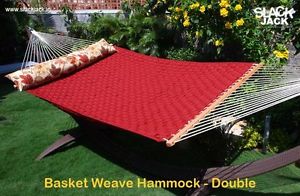 Slack Jack Basket Weave Hammock - Double ((STAND NOT INCLUDED!)) FREE SHIPPING!