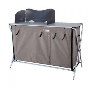 Kocherschrank St. MAURIN, grau-schwarz