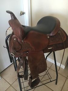 14.5" Circle Y Park And Trail Saddle FQHB