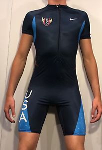Nike Track and Field Team USA Suit Running Skinsuit singlet Olympic speedsuit