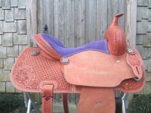 NEW Jeff Smith Cowboy Collection Barrel Saddle