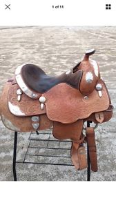 14.5" Billy Cook Youth Show Saddle