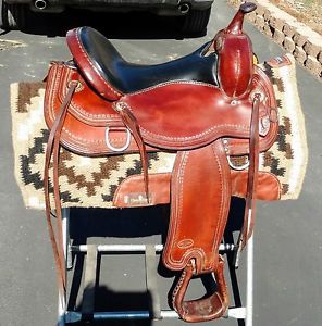 16” Reinsman Comfort Fit Trail Western Saddle
