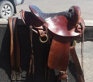 15" Handmade W Gulley 800 RR Endurance Saddle