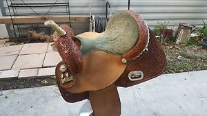 Martha Josey saddle nbha circle y