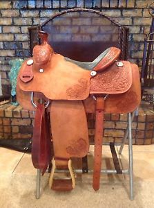 Paul Turner 14.5 Inch Roping Saddle