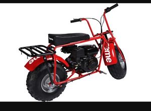 Supreme Coleman mini bike (confirmed order)