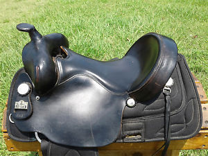 15" Big Horn Gaited Trail Saddle - Made in Tennessee